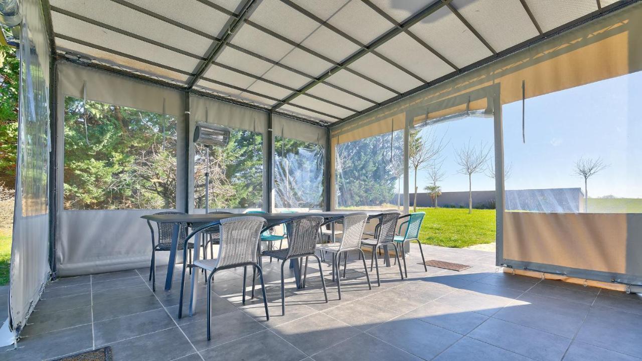 Chambre d'hôtes de charme à la Maison Bleue Savignac-Mona Esterno foto